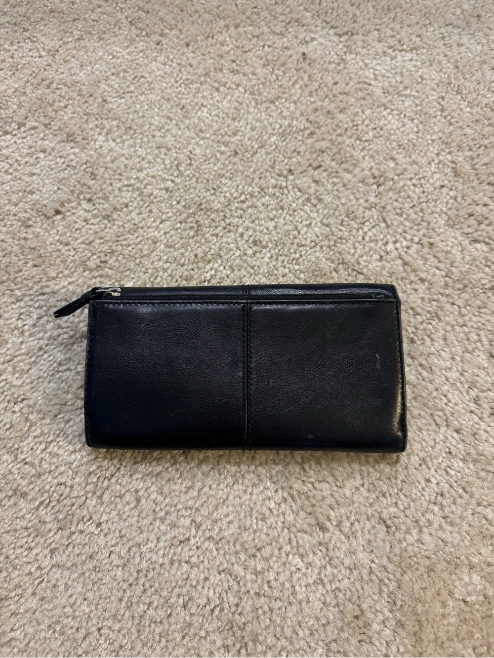 Coach Vintage Y2K Black Soho Pleated Soft Leather Wallet - Picture 2 of 5